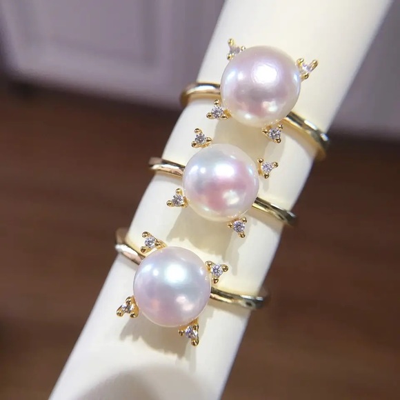 Authentic Freshwater Pearl Ring (Adjustable Ring) - Picture 3 of 4